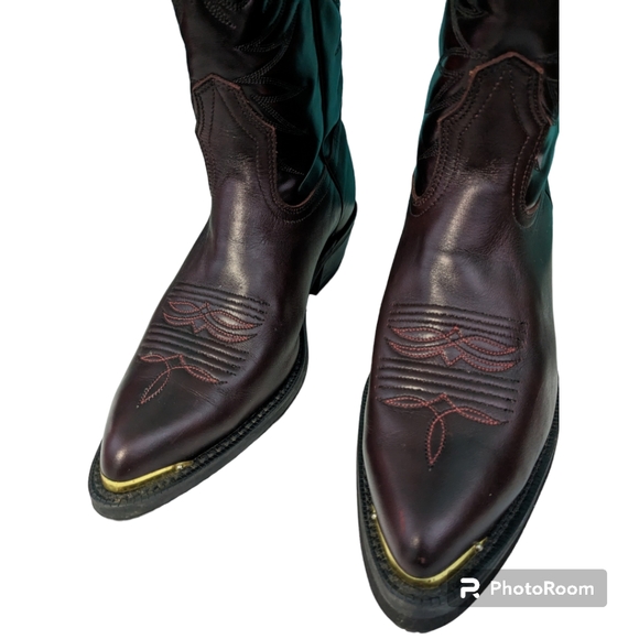 Bull Rider Cowboy Boots, Men's, Style 6955, Size 8, 2E, May 2008 - Picture 6 of 11